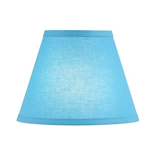 58915 Transitional Hardback Empire Shape UNO Construction Lamp Shade in Azure