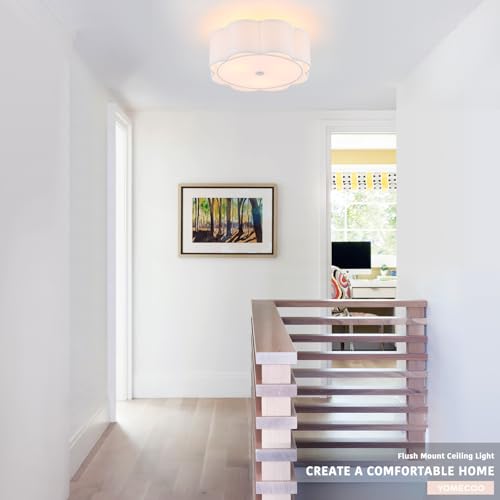 18" Large Semi Flush Mount Ceiling Light