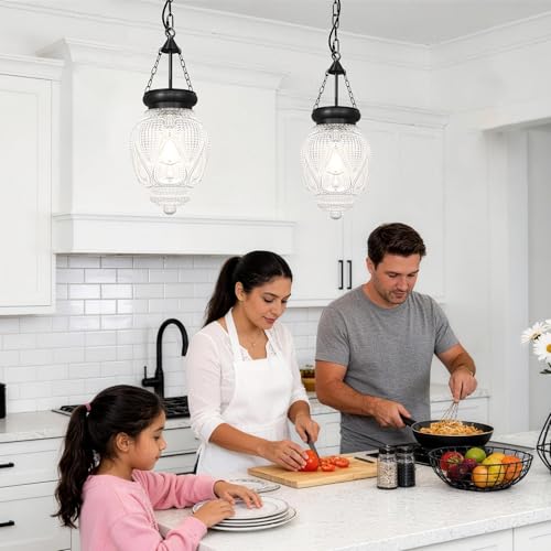 Vintage Pendant Lights Kitchen Island