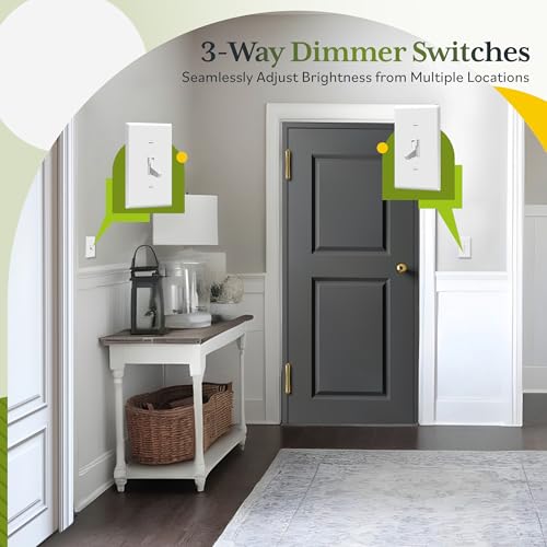 Toggle Dimmer Switch for LED (2 Count)