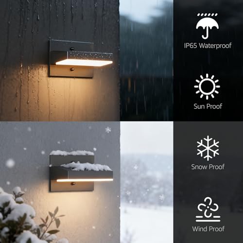 Outdoor Wall Porch (2 Count)