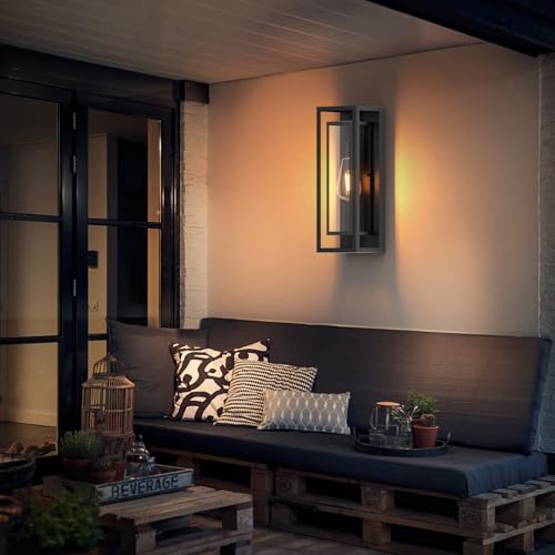 18" Dusk to Dawn Outdoor Wall Light (2 Count)