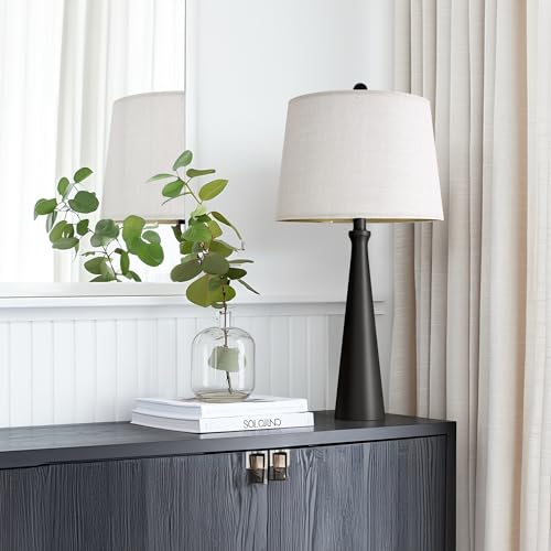 25.75" Modern Table Lamp for Bedroom Set of 2 (2 Count)