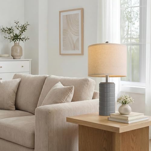 20.75'' Ceramic Small Table Lamps for Bedroom