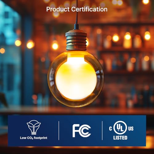 G125 Decorative Large Globe LED Bulb