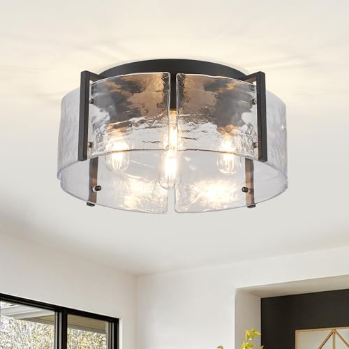 17.3“ Semi Flush Mount Ceiling Light Fixture