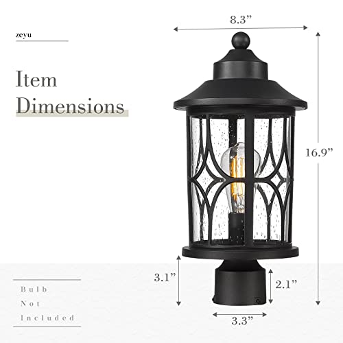 Farmhouse Exterior Post Light Fixture