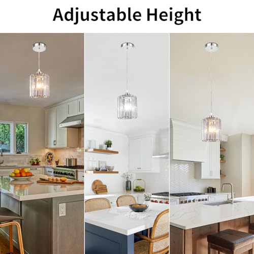 Crystal Pendant Lights (2 Count)