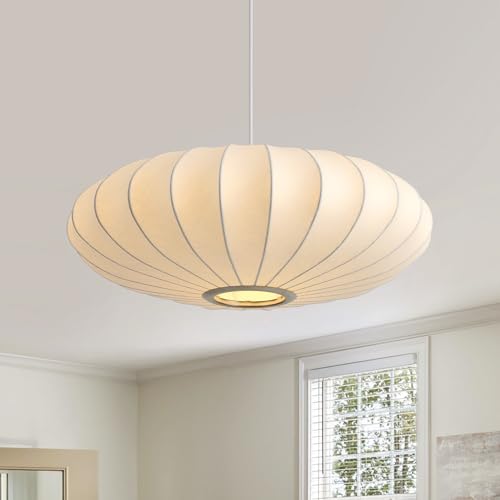 20in Lantern Pendant Light Bubble Saucer