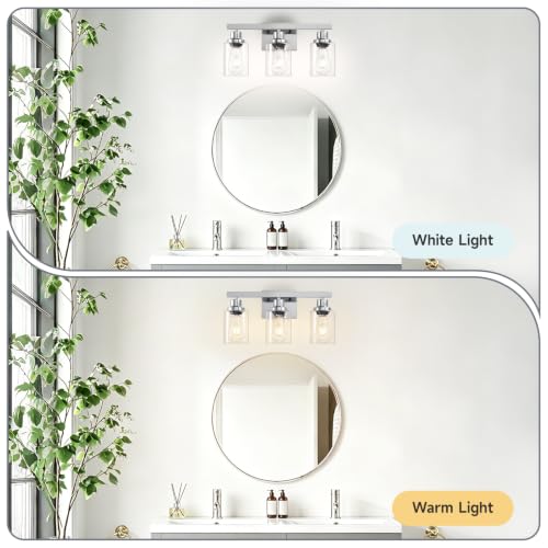 3 Light Bathroom Light Fixtures
