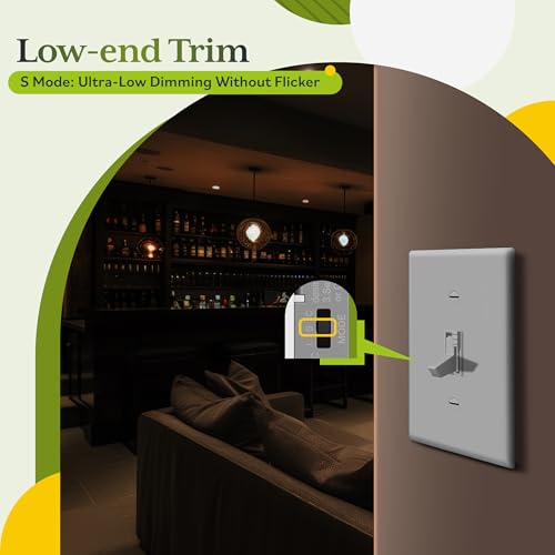 Toggle Dimmer Switch for LED (2 Count)