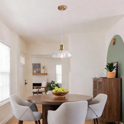 Vintage Gold Pendant Light Fixture