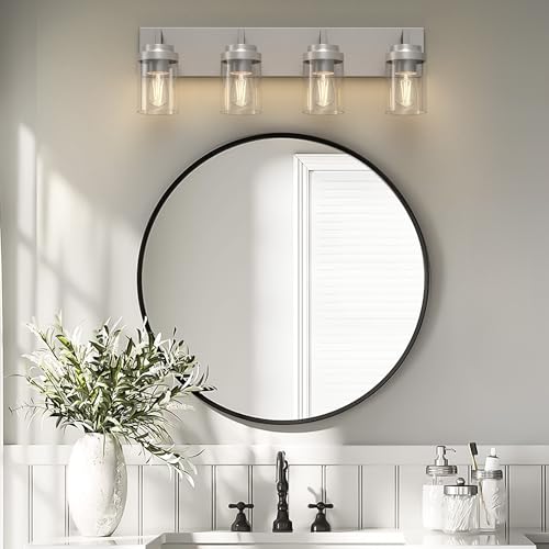 Bathroom Lighting Fixtures (4 Count)