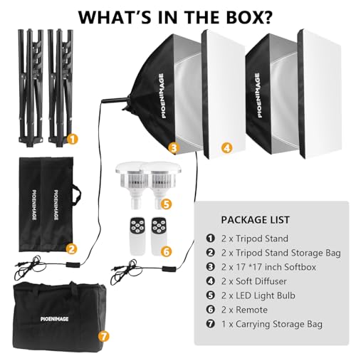 Softbox Lighting Kit (2 Count)