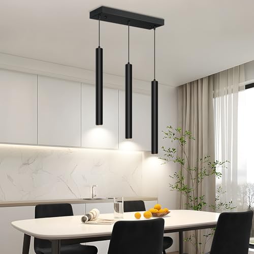 Modern 3 Light Square Pendant Light Fixtures