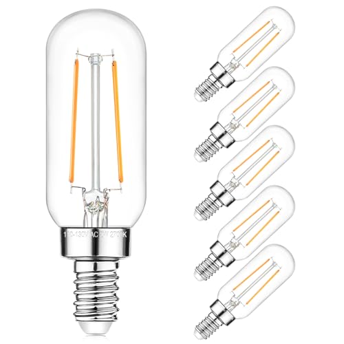 E12 Edison LED Light Bulbs 15 Watt Equivalent Candelabra (6 Count)