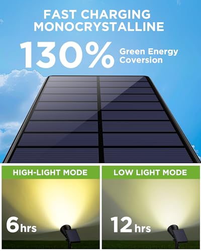 2 Solar Lights Outdoor Spot Garden Yard Landscape Flag (2 Count)