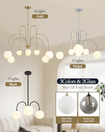 Nickel Sputnik Chandelier
