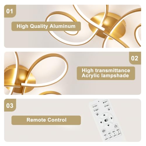62W Modern LED Ceiling Light