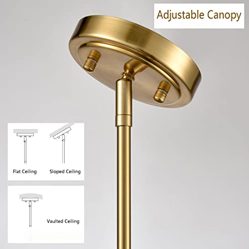 Modern Gold Pendant Light