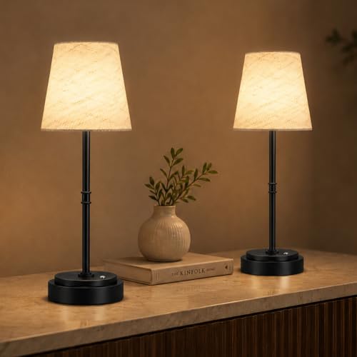 Cordless Table Lamps 2 Pack (2 Count)