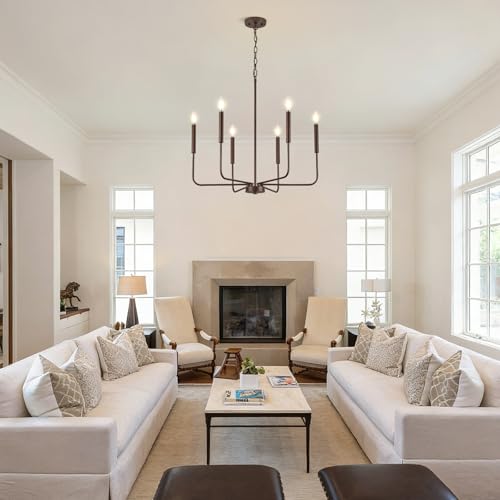 Modern Oil Rubbed Bronze Chandelier for Dining Room