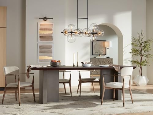 Lynn 26" Tall Buffet Table Lamps Set of 2 Black Metal Skinny Modern (2 Count)