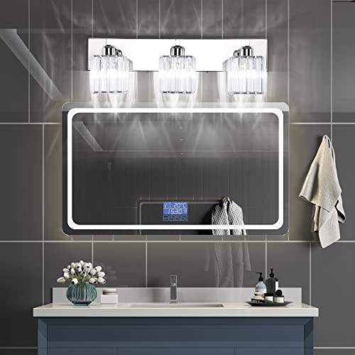 Vanity Light Fixtures Crystal Bathroom Lighting Fixtures Chrome Vanity Light for Bathroom