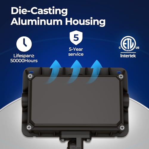 50W 7000LM LED Flood Lights Outdoor (2 Count)