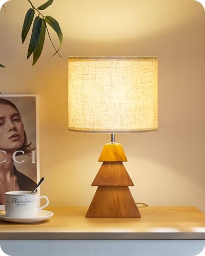 Wood Table Lamp