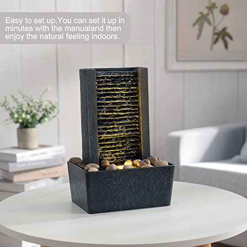 Modern Tabletop Water Fountain