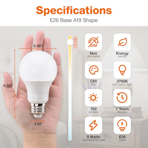 Sylvania ECO LED A19 Light Bulb (24 Count)