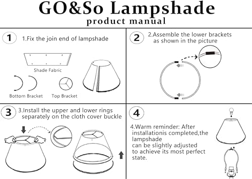 Large Empire Lamp Shades Set of 2 (2 Count)