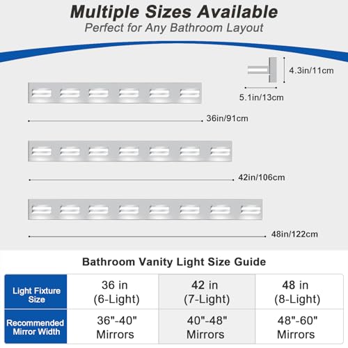LED Modern Bathroom Lights Fixtures