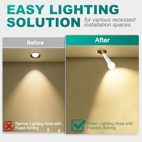 E26 Light Socket Extender 6.1'' (2 Count)