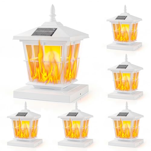 Solar Post Cap Light 6pack (6 Count)