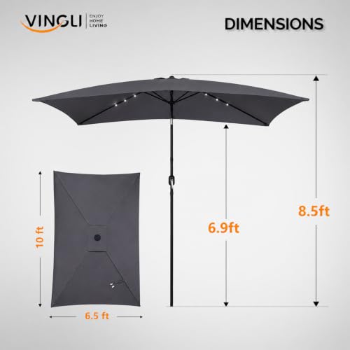Patio Umbrella with Lights