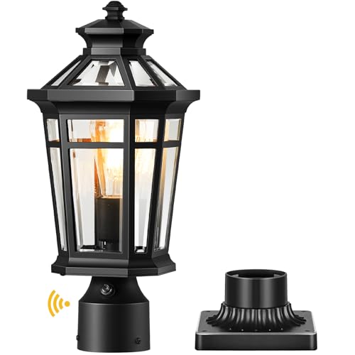 Black Outdoor Post Lights Hardwired