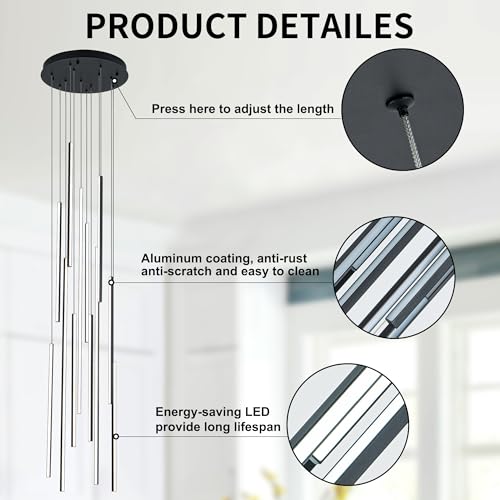 118" Modern LED Chandelier