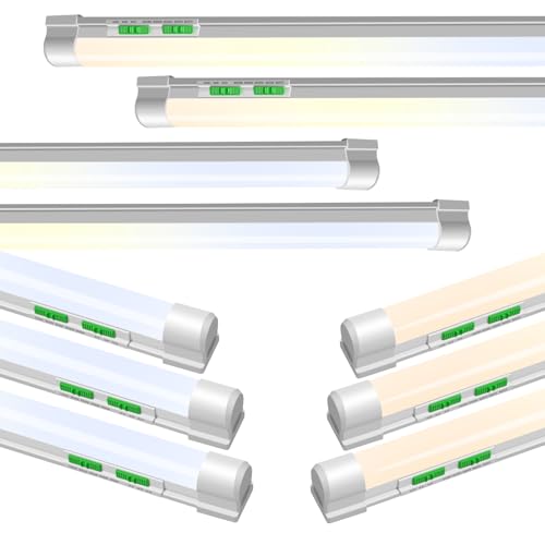 4FT LED Shop Lights with 5CCT Selectable (10 Count)