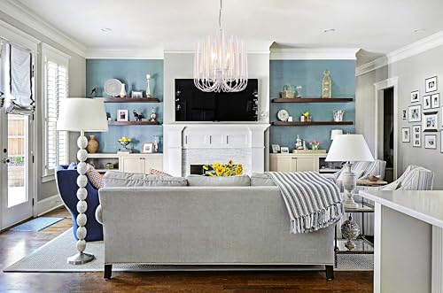 Modern Farmhouse Chandelier for Dining Room 18"