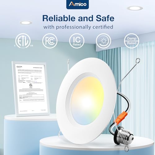 24 Pack 5 6 inch LED Recessed Lighting (24 Count)