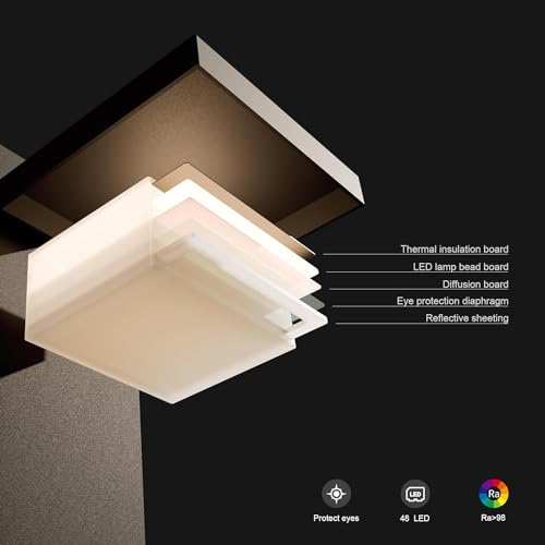 Modern Motion Sensor Outdoor Wall Light Sconce with Glass