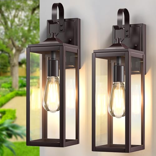 18'' Large Outdoor Wall Lights 2 Packs (2 Count)