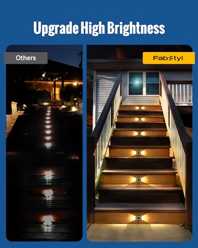 Solar Deck Dock Walkway Decorative Lights Outdoor Waterproof 12 Pack (12 Count)