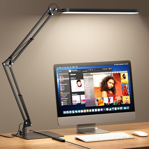 LED Desk Lamp with Slim Base