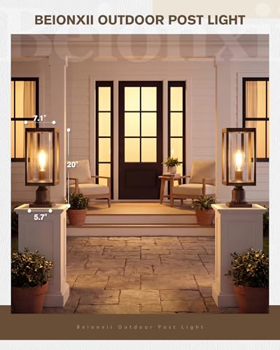 Outdoor Post Lights (2 Count)