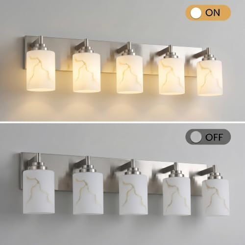 5 Light Bathroom Light Fixture