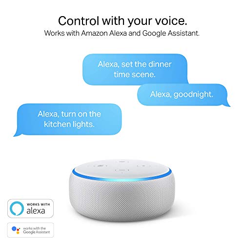 Light Bulbs that works with Alexa and Google Home (4 Count)