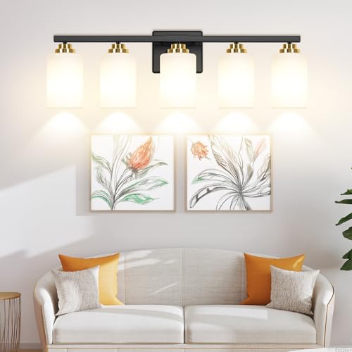5 Light Bathroom Light Fixtures
